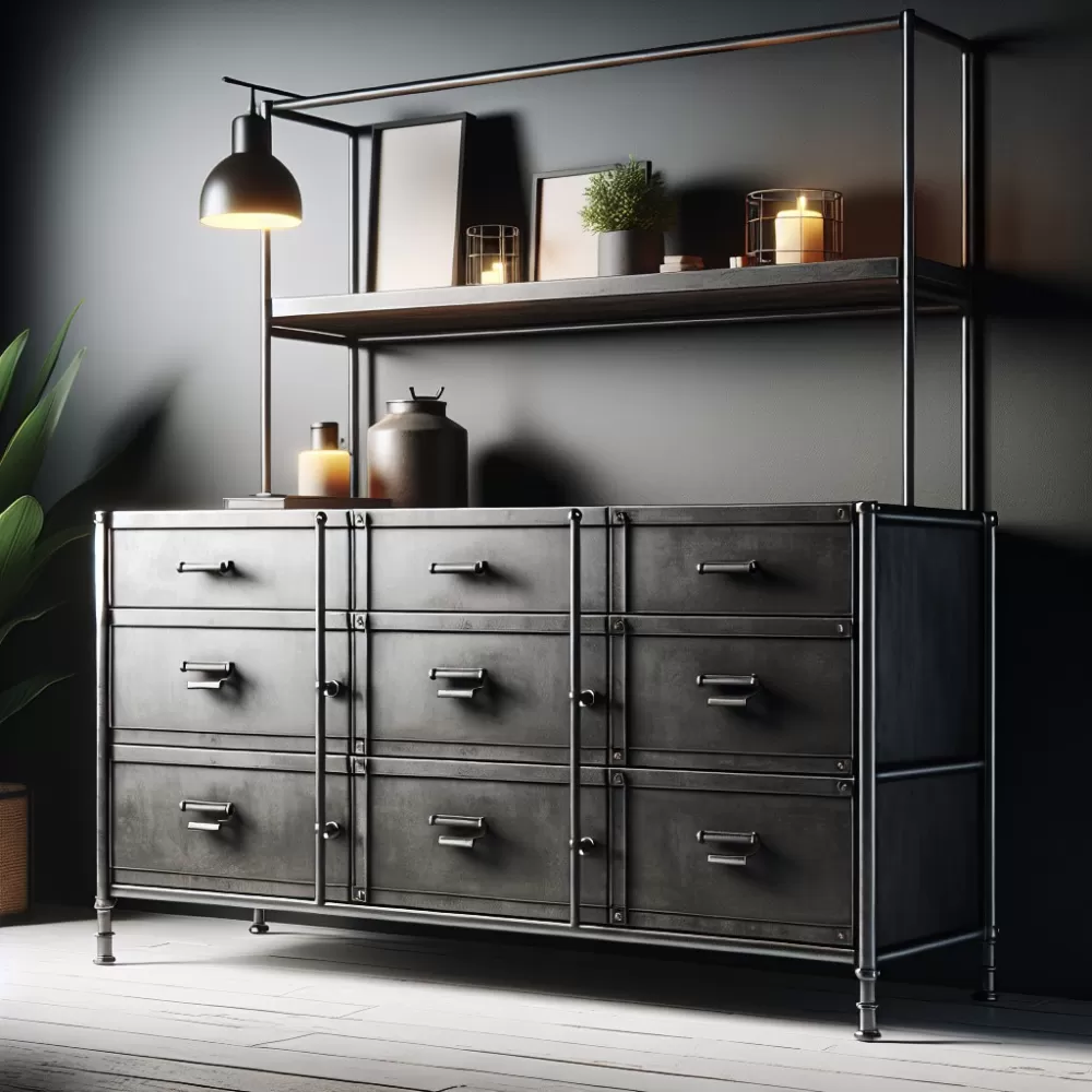 komoda styl industrialny