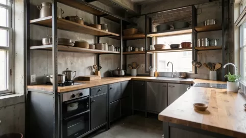 funkcjonalne i stylowe meble do kuchni loft twój przewodnik po aranżacji kuchni industrialnej