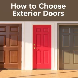 Jak Dobrać Drzwi Zewnętrzne