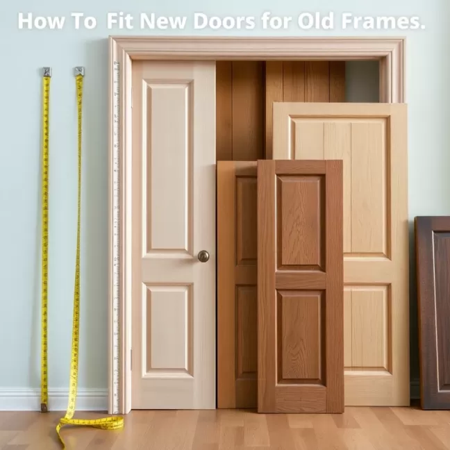 Jak Dopasować Nowe Drzwi Do Starej Futryny