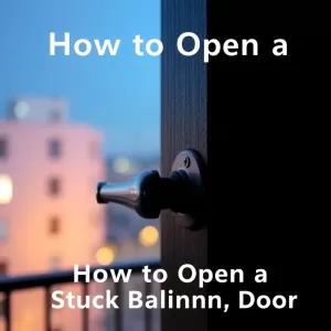 Jak Otworzyć Zablokowane Drzwi Balkonowe