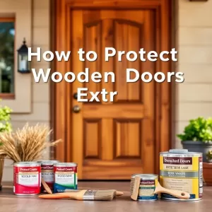 Jak Zabezpieczyć Drewniane Drzwi Zewnętrzne