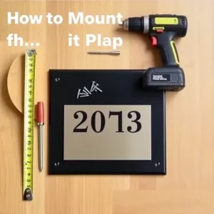 Jak Zamontować Szyld Do Drzwi