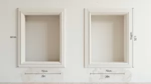 Jaki otwór pod drzwi 70 z ościeżnicą regulowaną