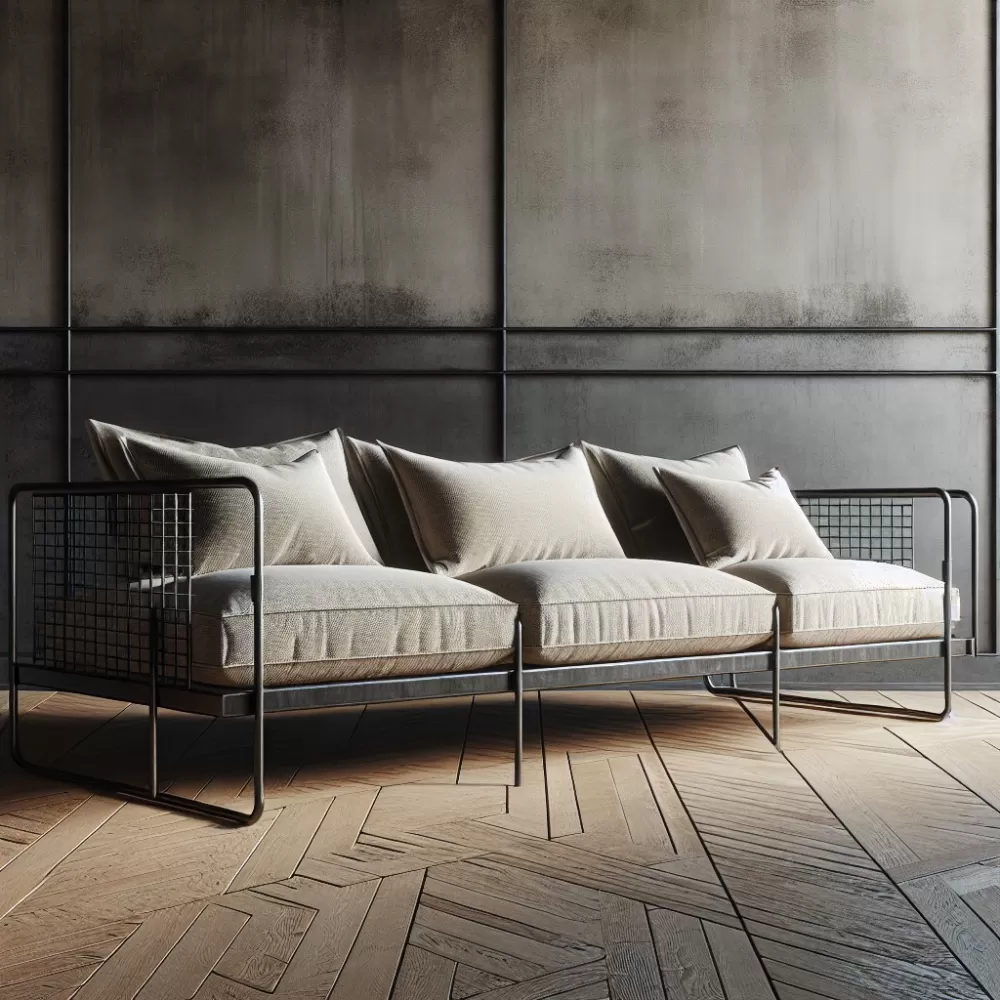 sofa styl industrialny