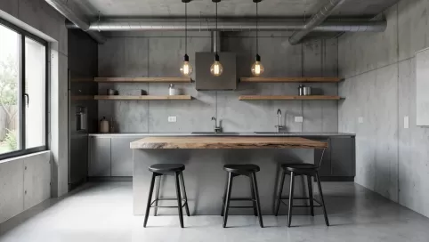 kuchnia w stylu industrialnym