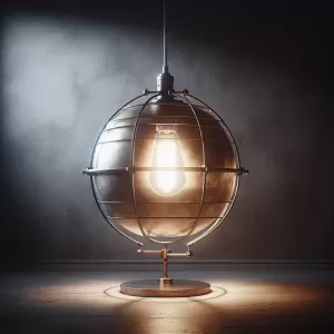 lampa styl industrialny
