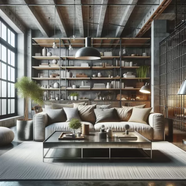 meble styl industrialny
