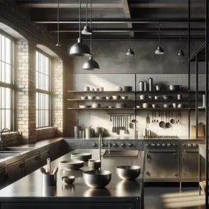 styl industrialny kuchnia